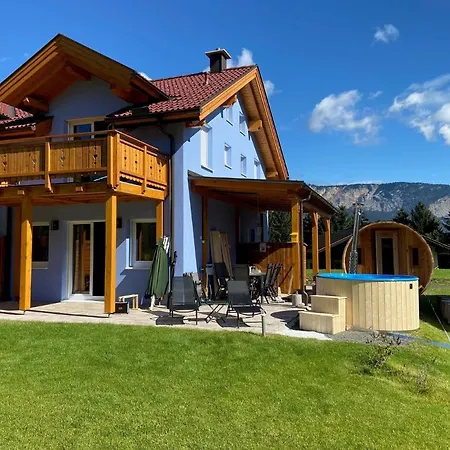 Holiday home Casa Blu Kaernten - One In Three Countries - Cold&hottub, Sauna - Piste *