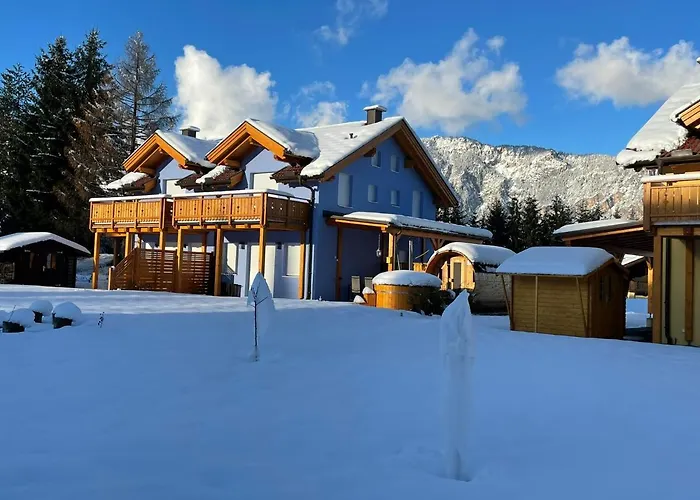 Casa Blu Kaernten - One In Three Countries - Cold&hottub, Sauna - Piste Holiday home Arnoldstein